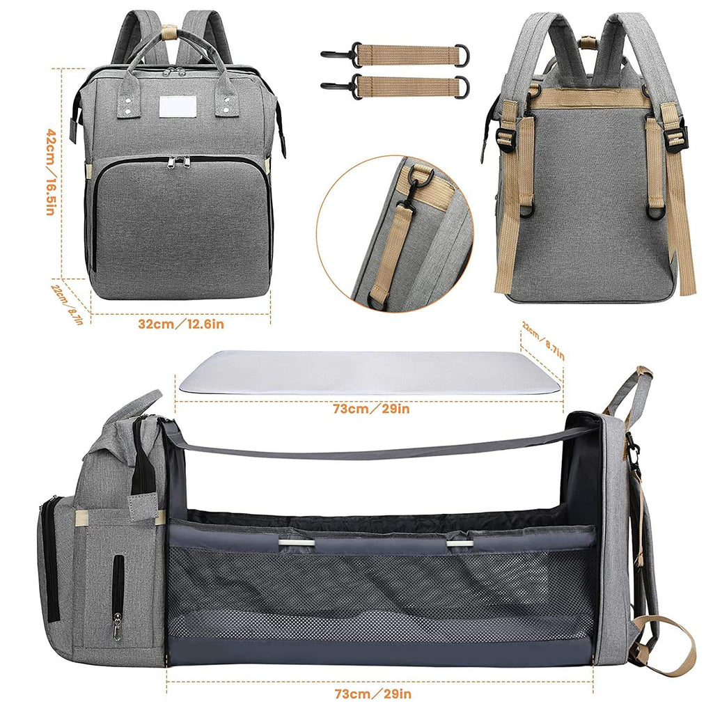 New Multifunctional Travel Back Pack Maternity Baby Changing Bags Baby Backpack Mommy Nappy Diaper Bag With Changing Station