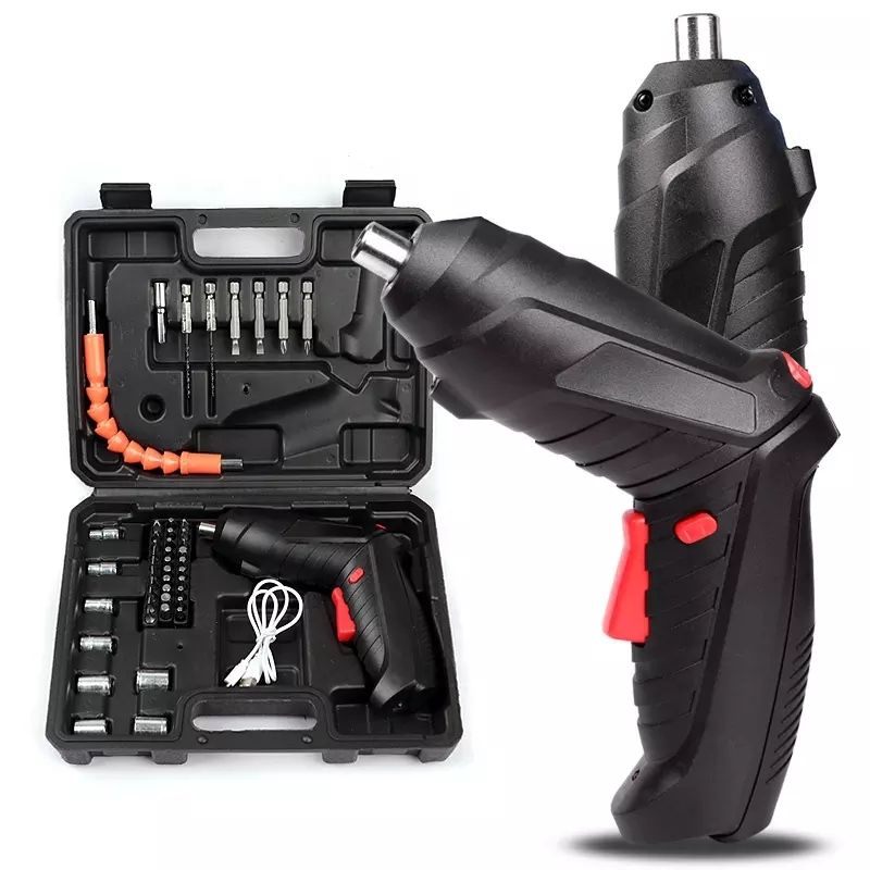 47 pcs set 3.6V Li-Ion Battery Power Electric Screwdriver Set Screwdriver Cordless Mini Screw Driver