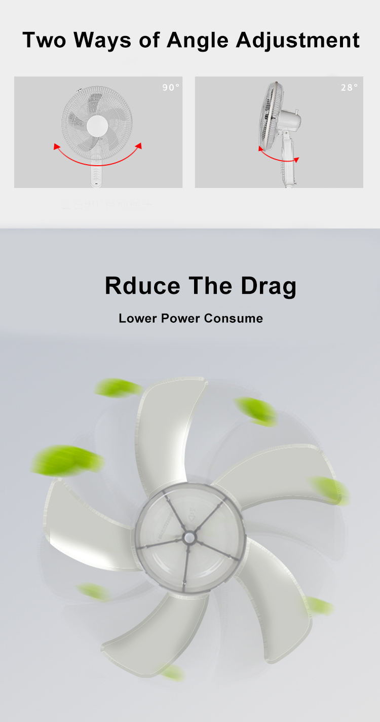 Portable Solar Stand Fan for Home and Outdoor Use with Remote Control and Solar Panel Single Wind Speed