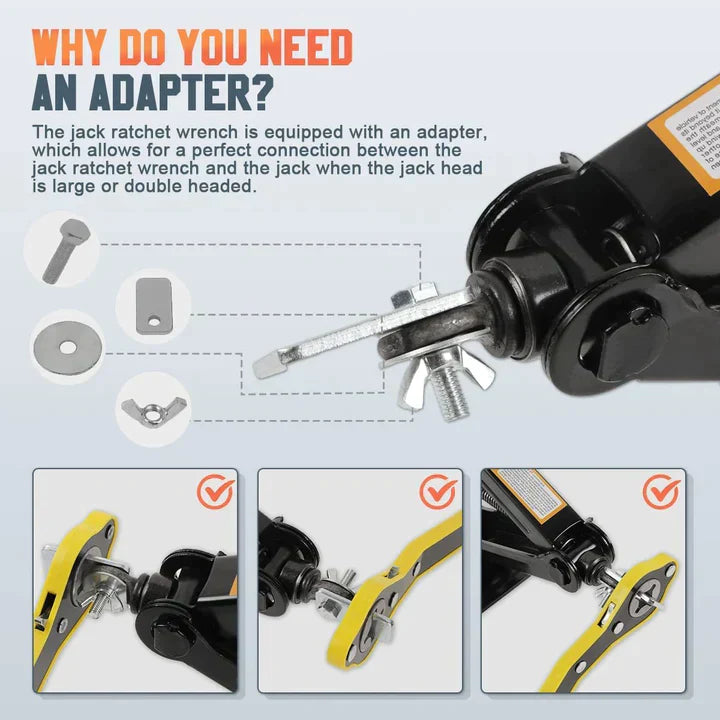 New arrival Car Labor-saving Jack Ratchet Wrench