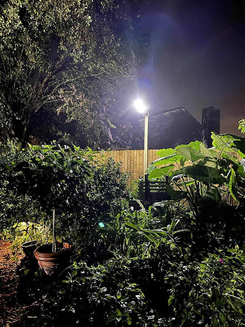 504LED Solar Street Light Double Row Solar Garden Light Induction Wall Lamp Outdoor Lighting
