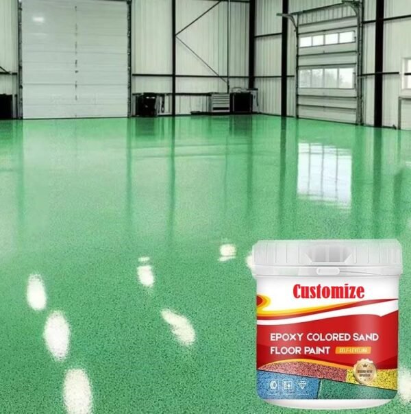 Factory Wholesale High-grade solvent-free self-leveling epoxy colored sand floor coating