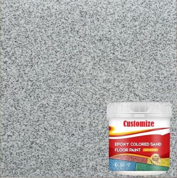 Factory Wholesale High-grade solvent-free self-leveling epoxy colored sand floor coating