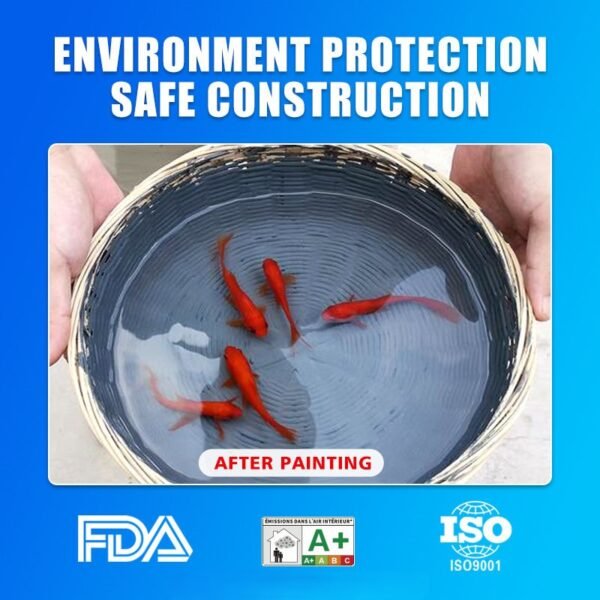 Special Waterproof Material for Roof Leak Repair, External Wall Window Sill Crack Prevention, Polyurethane Waterproof Coating