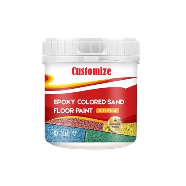 Factory Wholesale High-grade solvent-free self-leveling epoxy colored sand floor coating